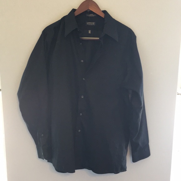 Arrow Black dress shirt - Picture 1 of 2